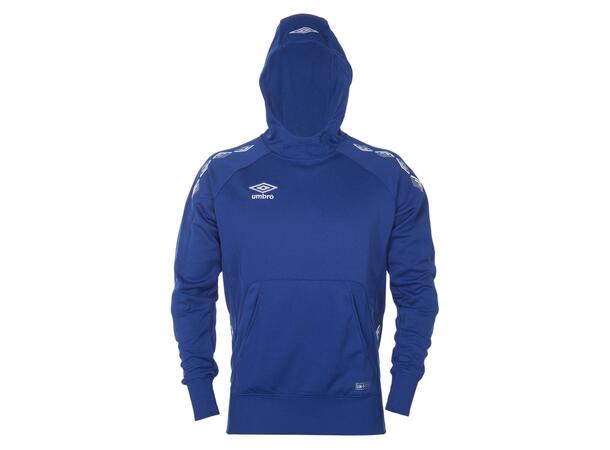 UMBRO UX-1 Hood Top jr Blå/Hvit 116 Tøff teknisk hettegenser 